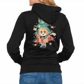 Nostalgic Christmas Lightweight Hoodie