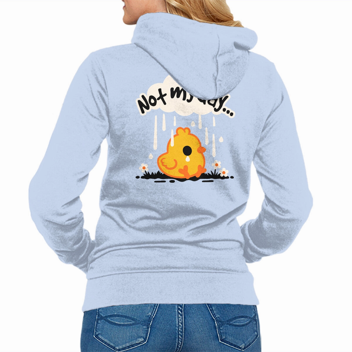 Not My Day Sad Chick Essential Sporty Chilly Weather Style