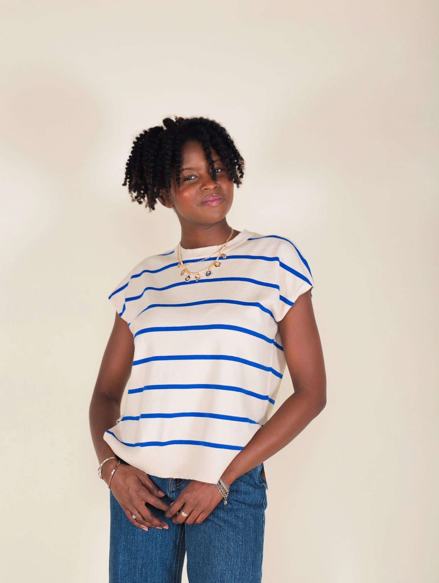 Kenny Short Sleeve Sweater Outdoor Flex