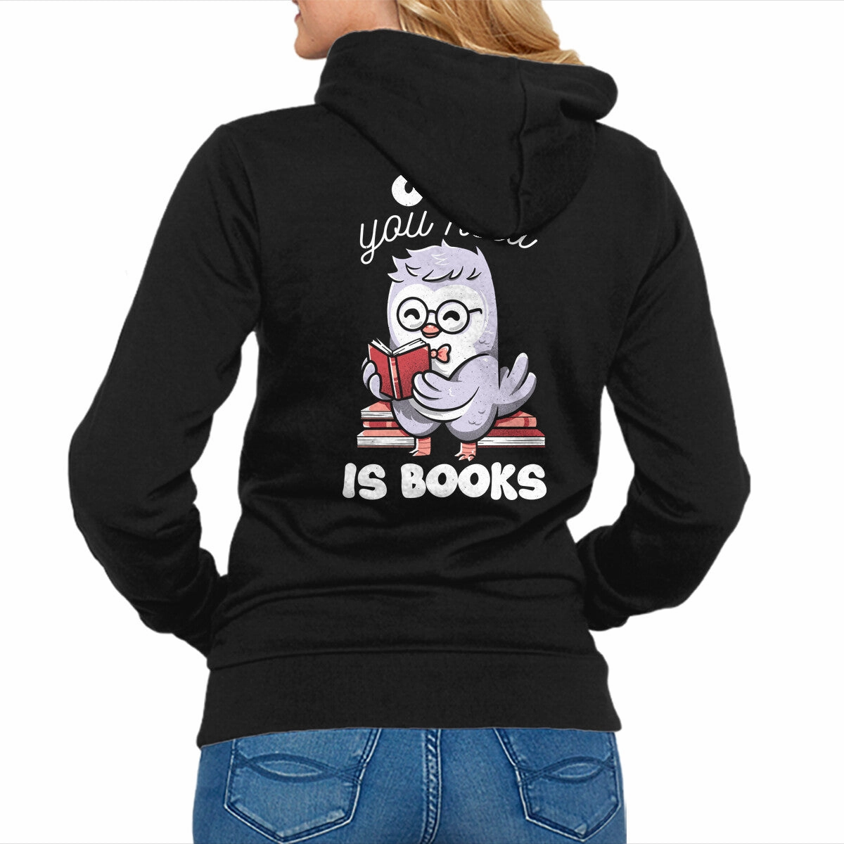 Owl You Need Is Books Tall Length