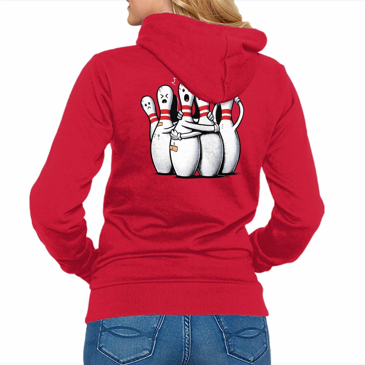 Simple Hoodie product mid range value Panic At The Bowling Alley