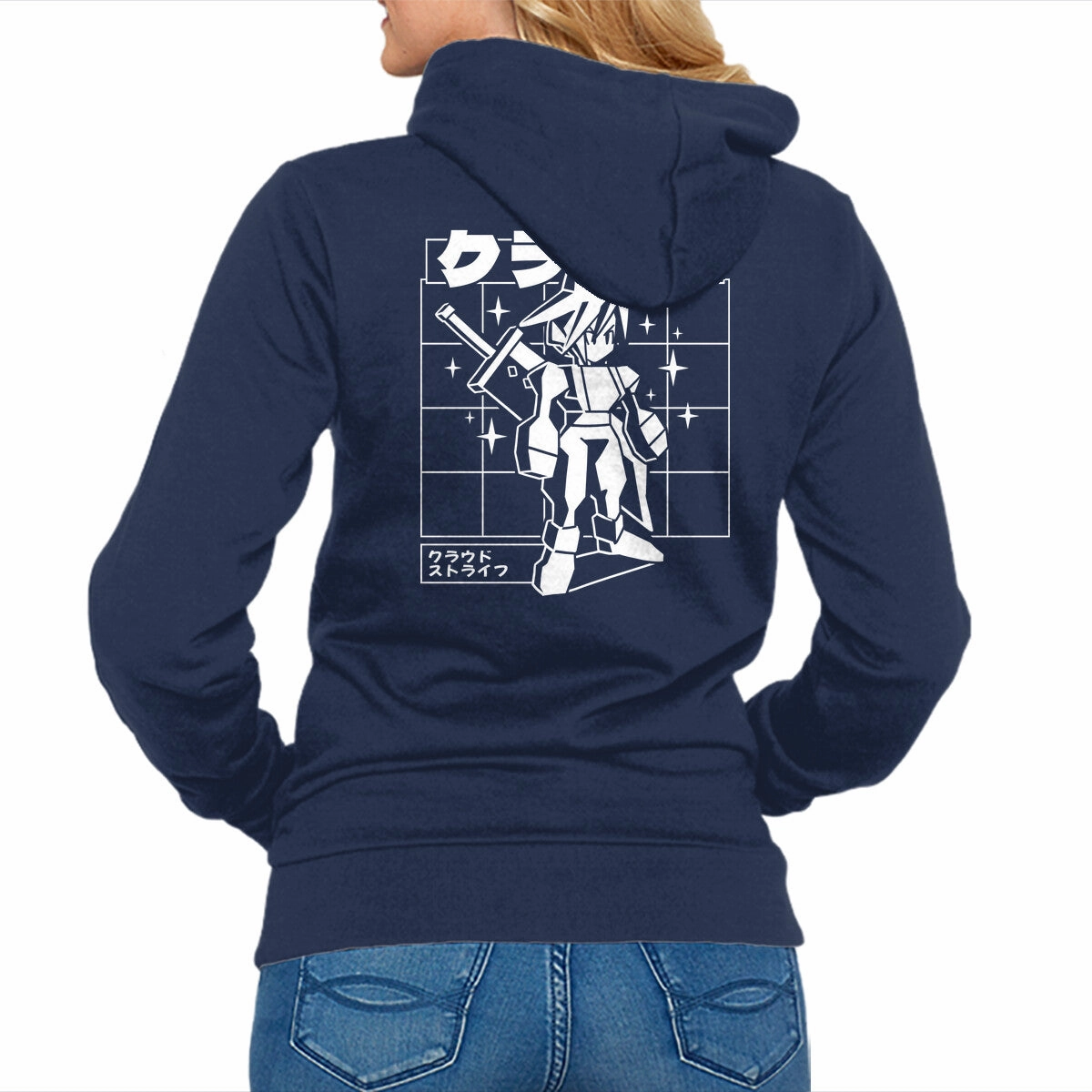 Polygonal Soldier Hoodie Style