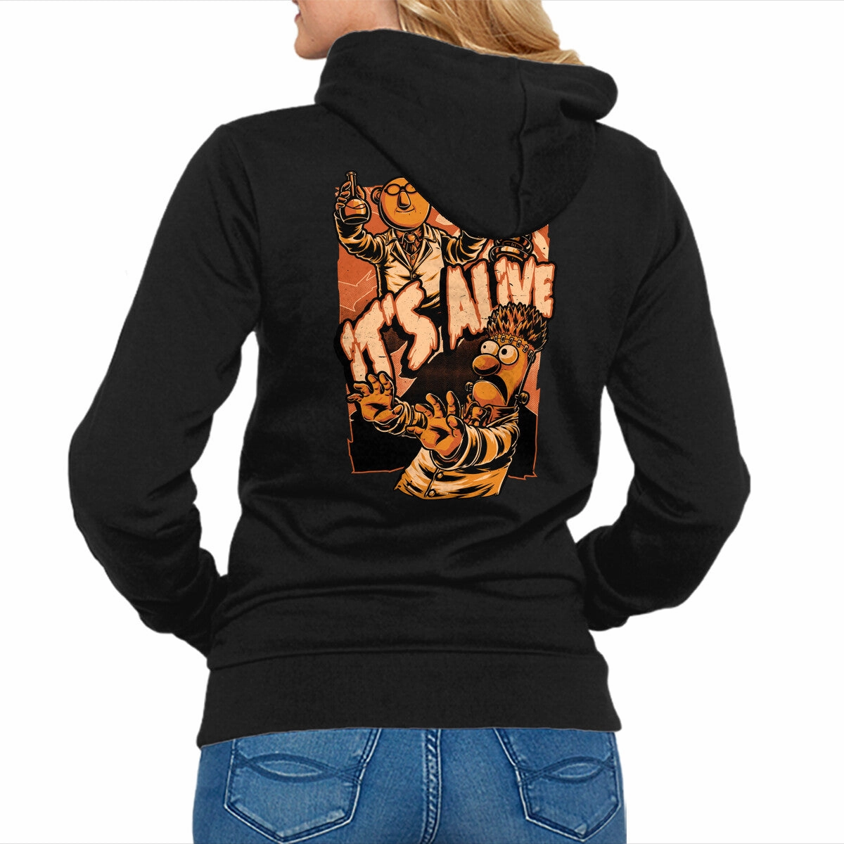 Puppet Science Horror Casual Hoodie Style
