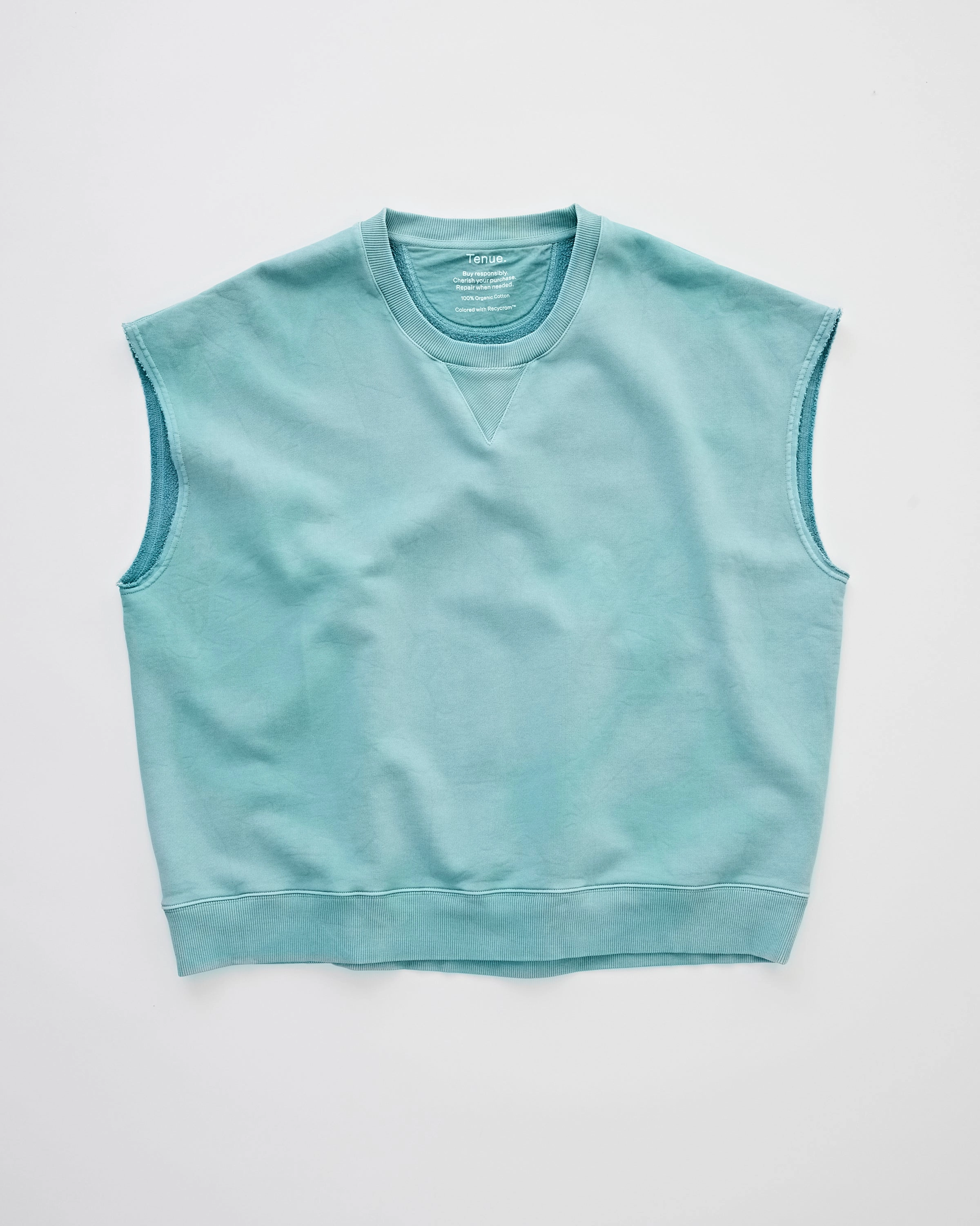 Future Edge Clean Fit Blake Sweat Trashed Emerald