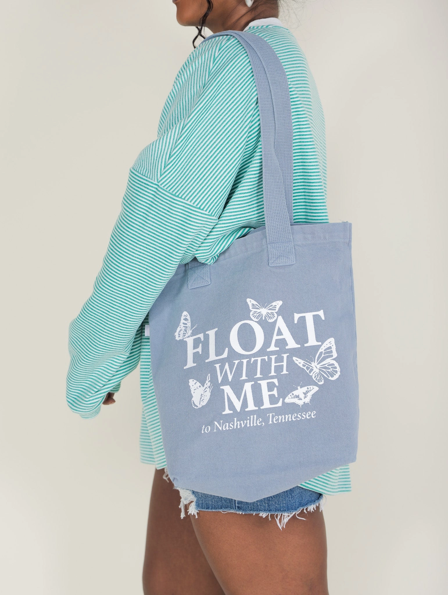 ButterSoftKnit Butterfly Nashville Tote