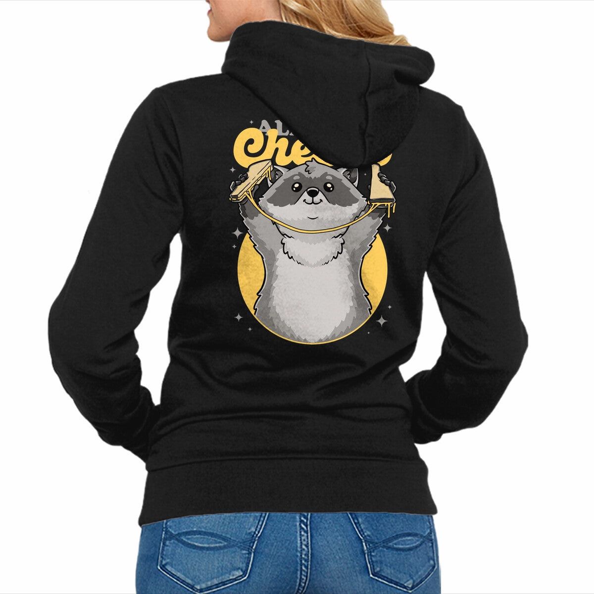 Wool adults Raccoon Grilled Cheese