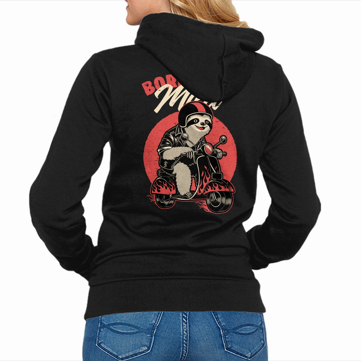 Radical Sloth Biker Home friendly zippered