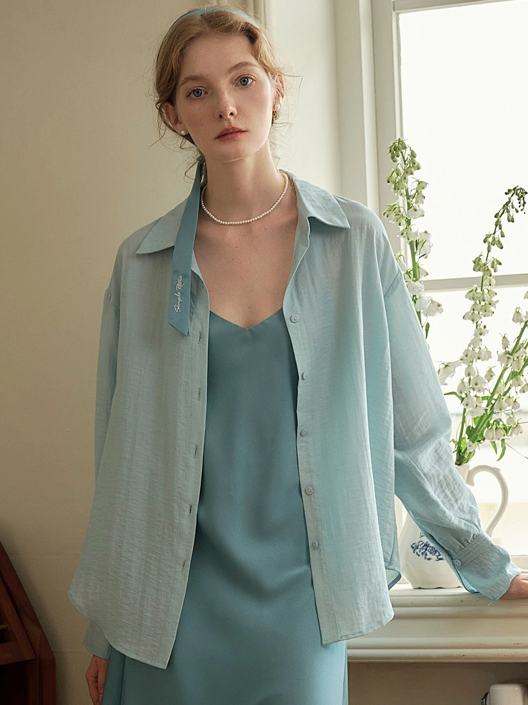 ??Final Sale??Harlee Casual All-match Side Slit Shirt Conscious Fit Day Off