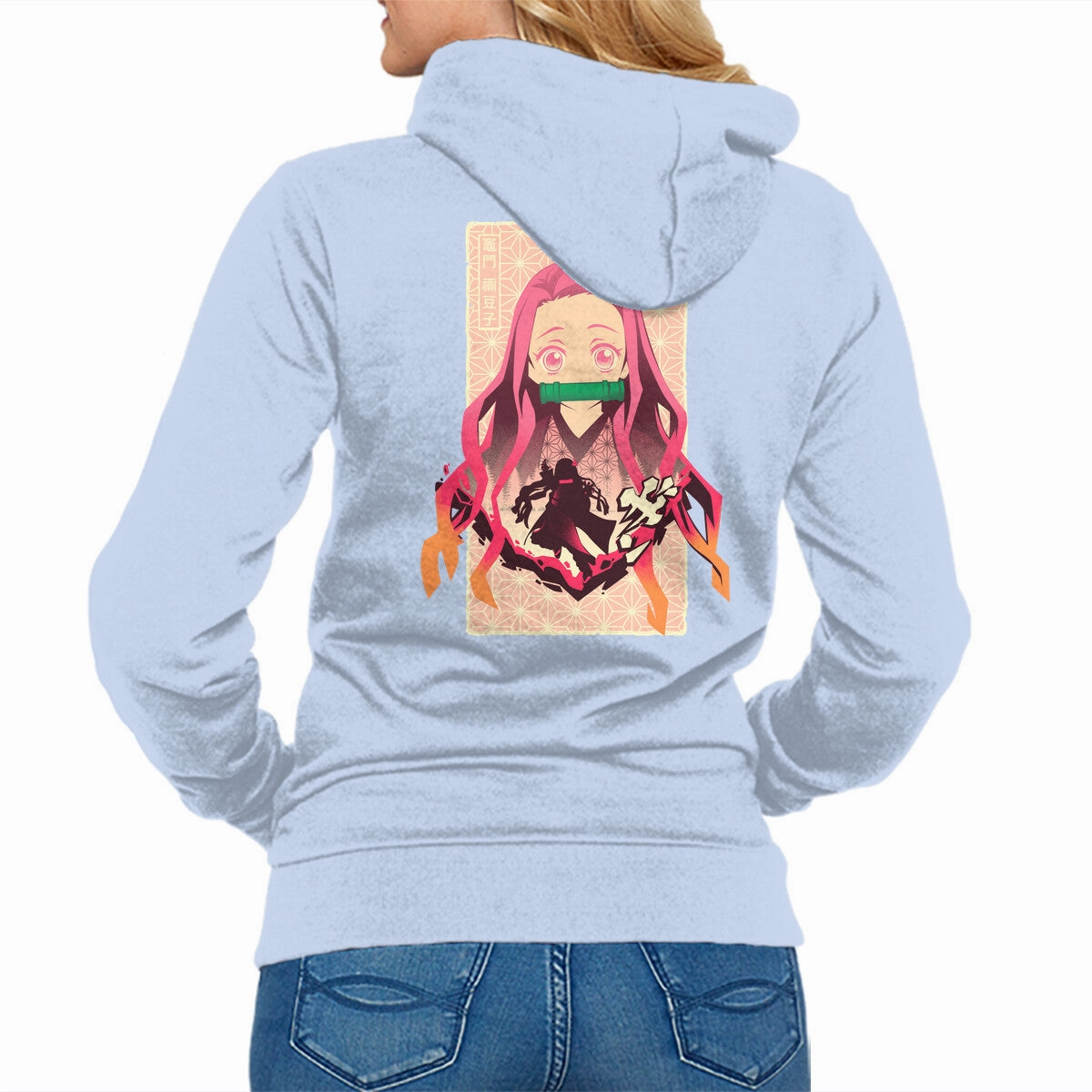 Denim Soft Wearable Nezuko Beauty