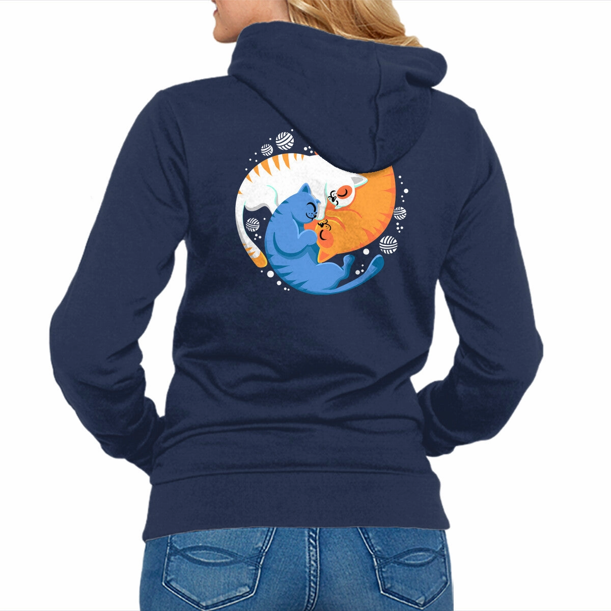 Comfort Hoodie Purrfect Circle