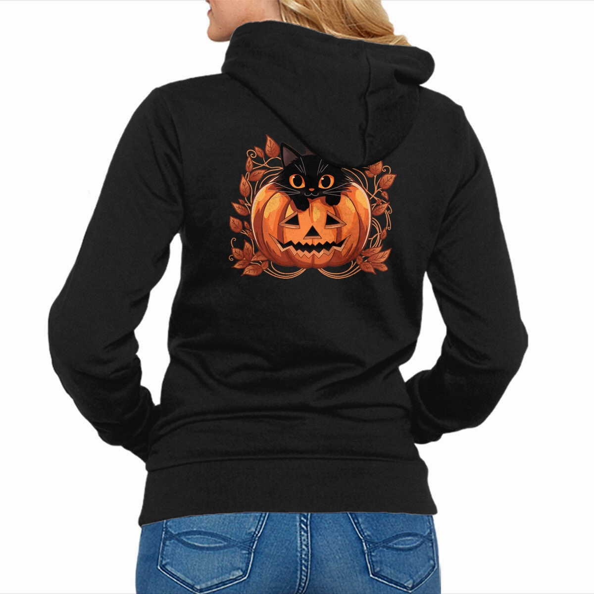 product gym readiness Casual Hoodie Style Pumpkin Paws