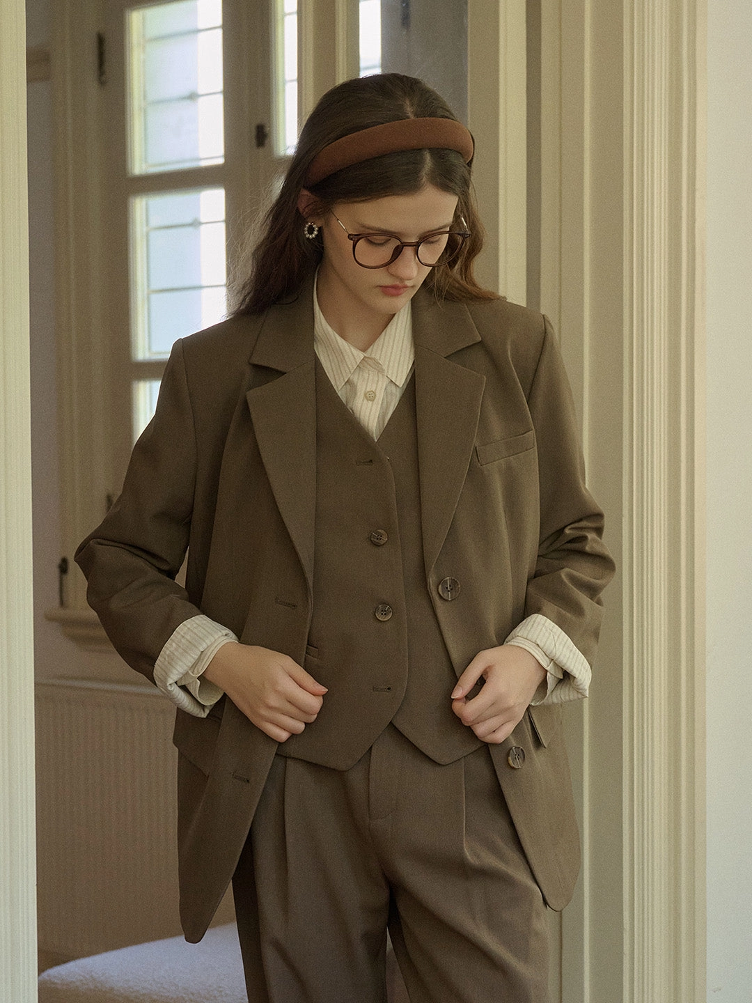 KnotFree Tailoring Downtown Cool Ryan Classic Notched Lapel Pocket Back Slit Blazer