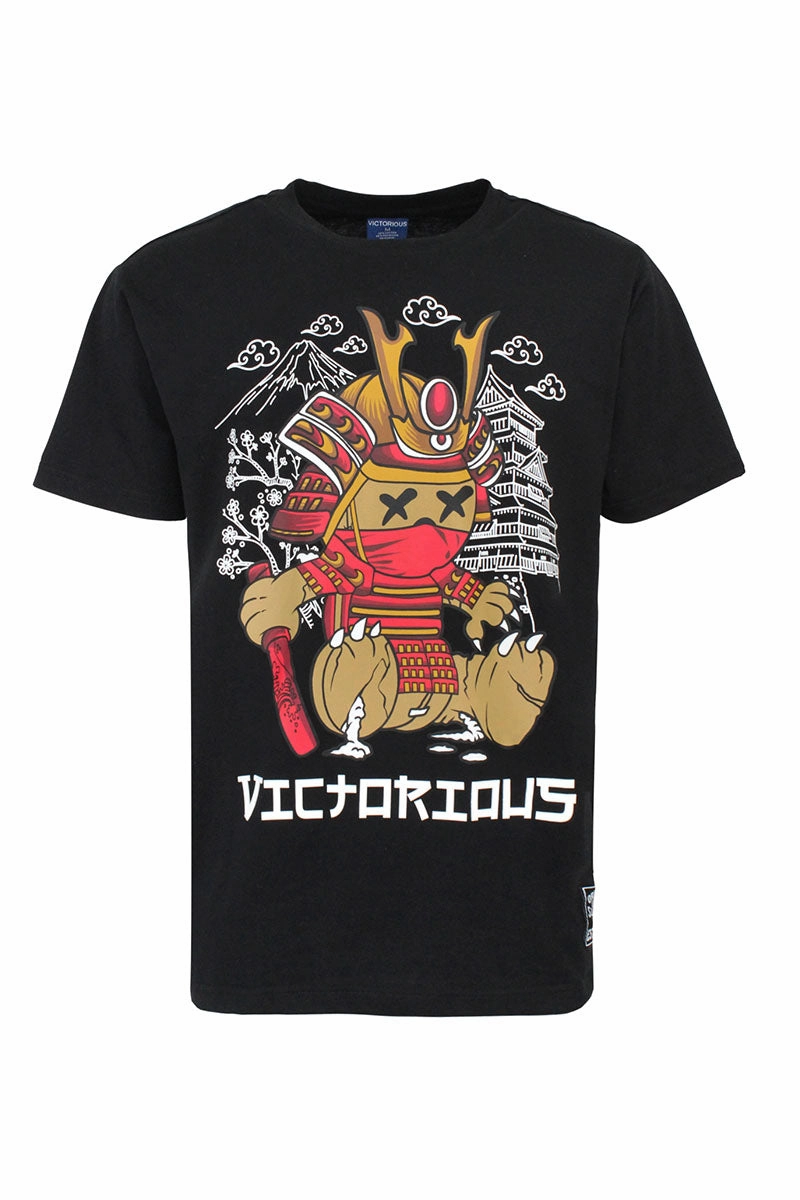 Relaxed Vibes Samurai Bear T-Shirts