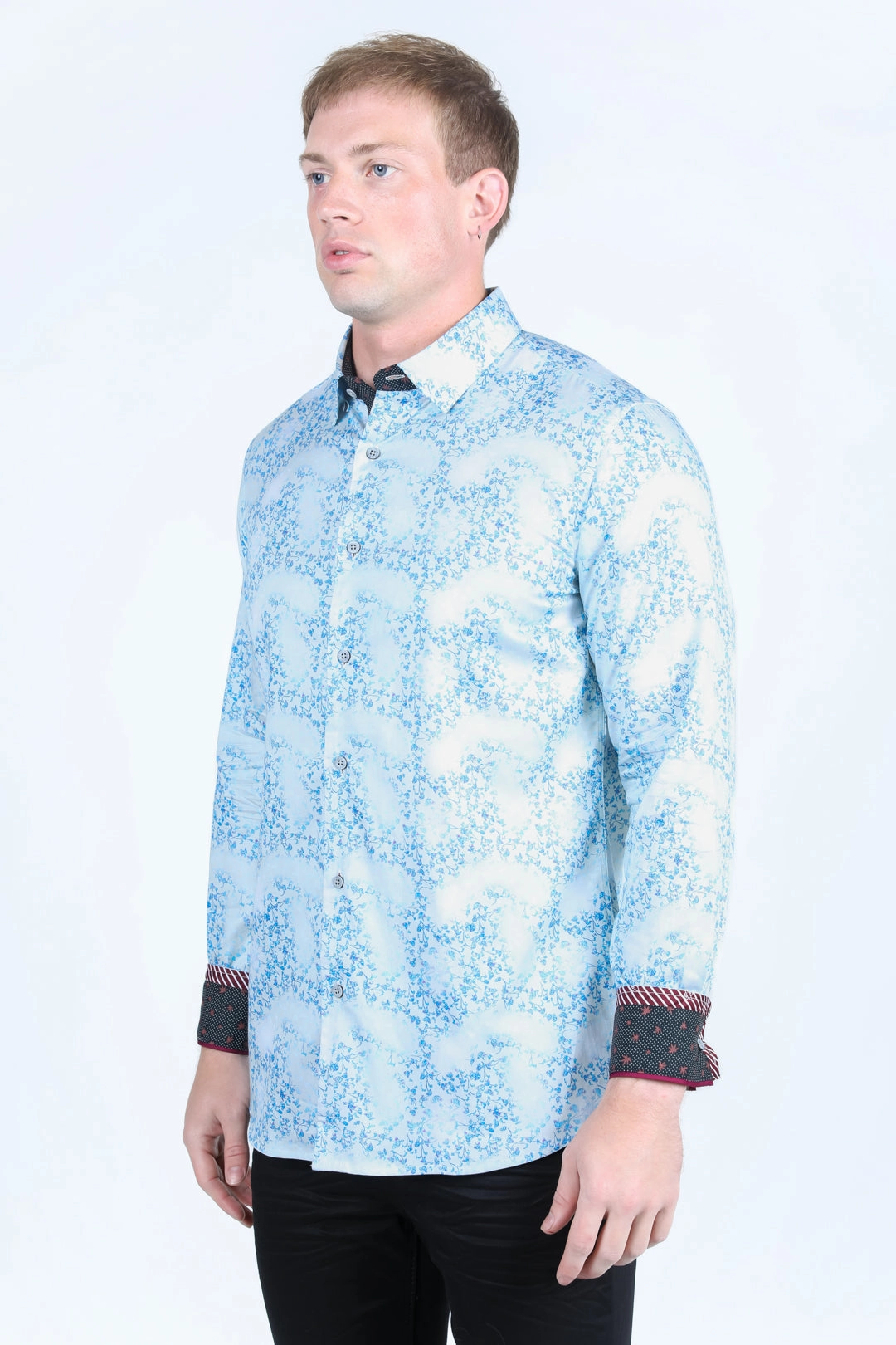 Satin Cotton/Spandex Long Sleeve Shirt Pullover Design Graduation Attire