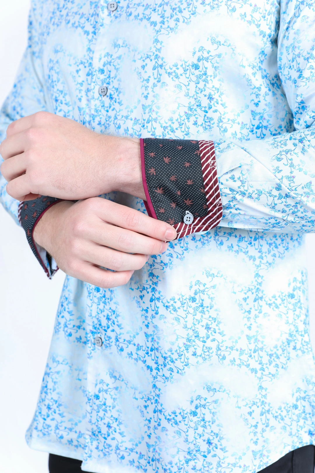 Satin Cotton/Spandex Long Sleeve Shirt youth trend Brunch Outfit