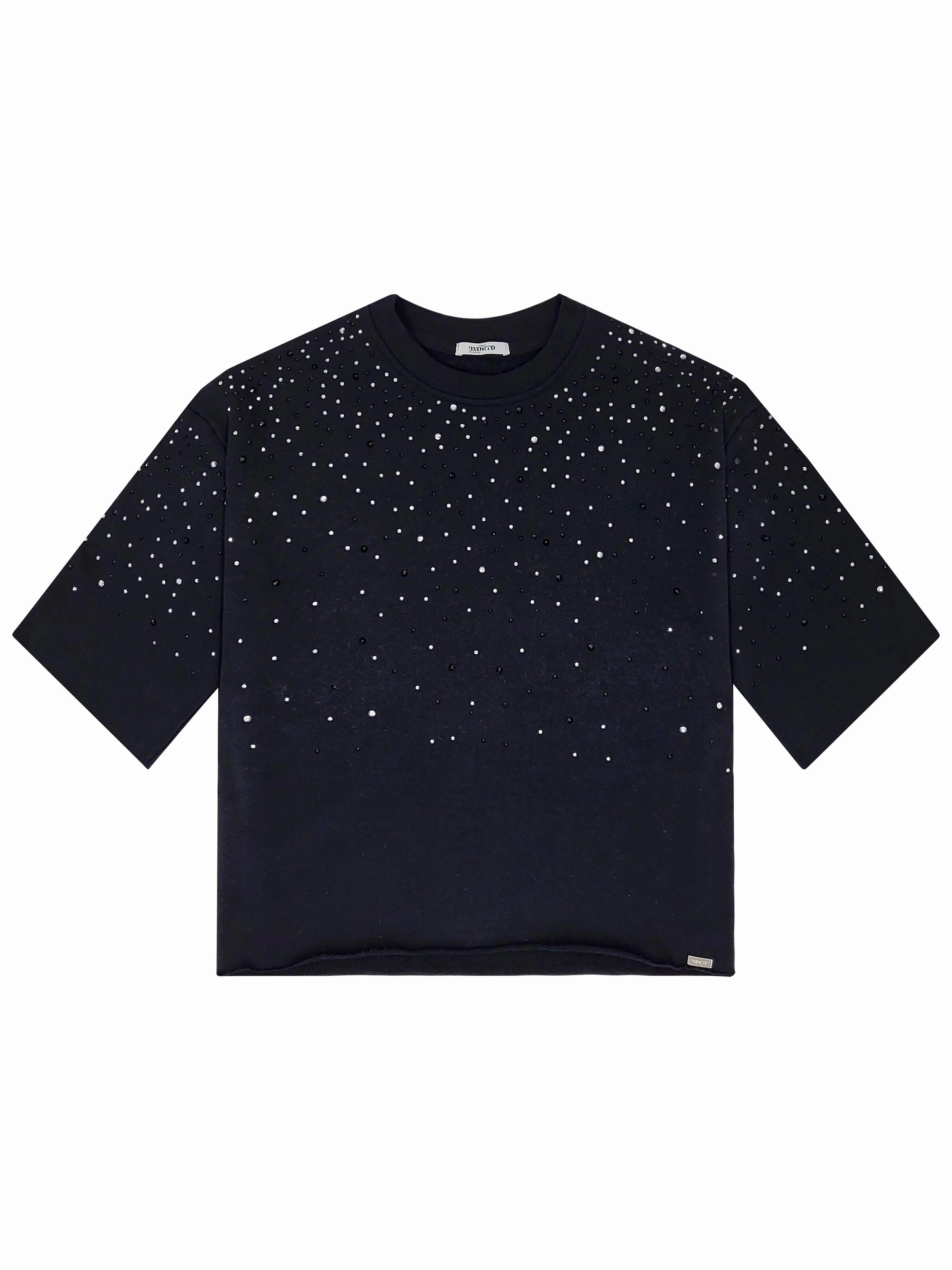 Comfortable And Trendy Allover Stone Boxy Fit T-shirt