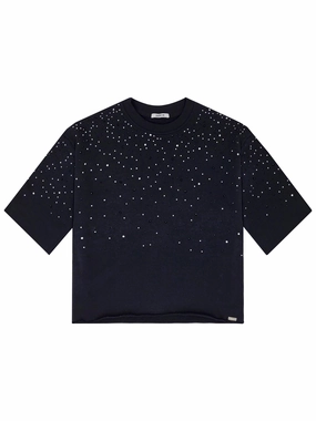 Allover Stone Boxy Fit T-shirt Light Casual Wear