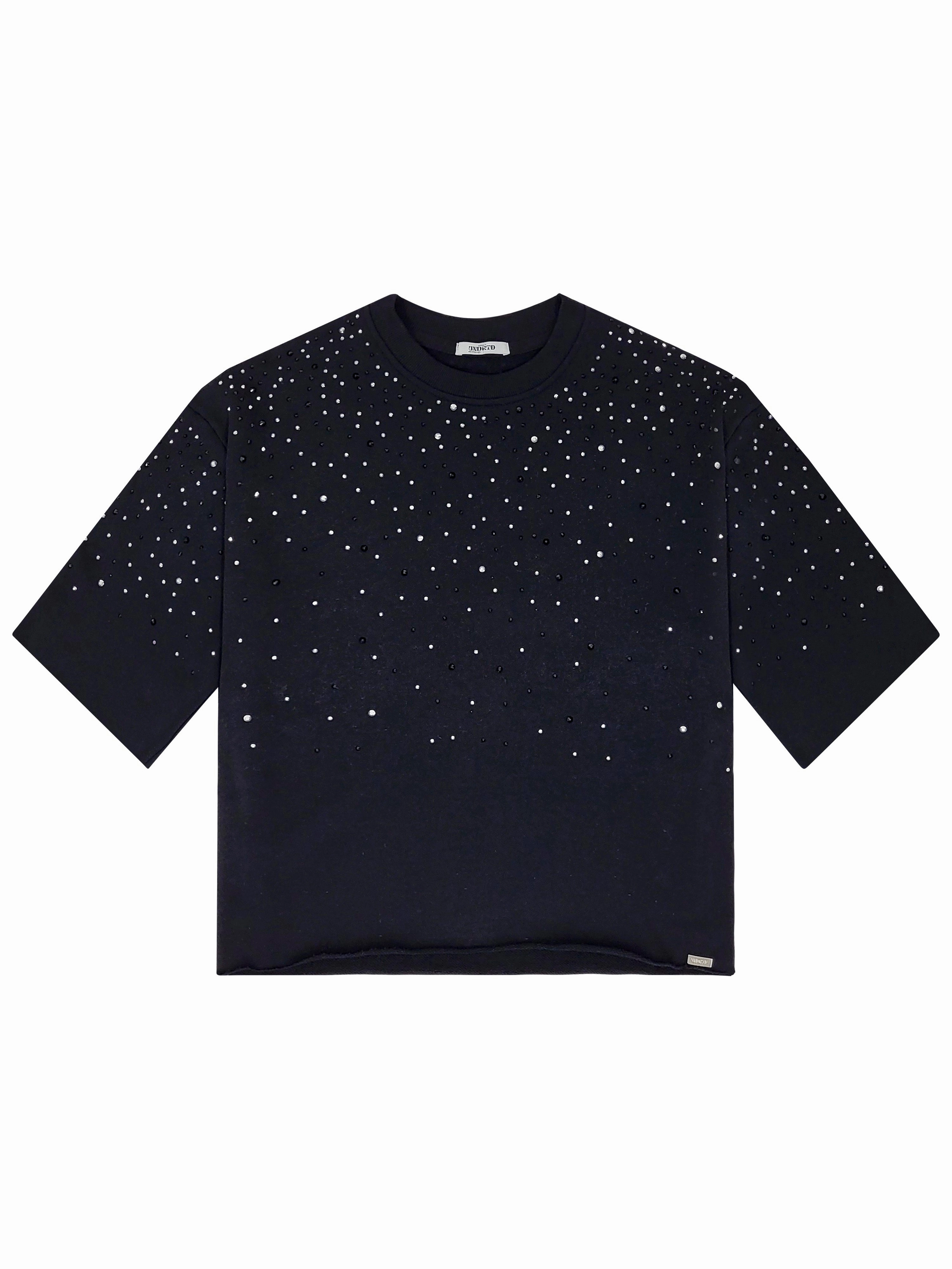 Comfy Touch Temperature Regulating Allover Stone Boxy Fit T-shirt