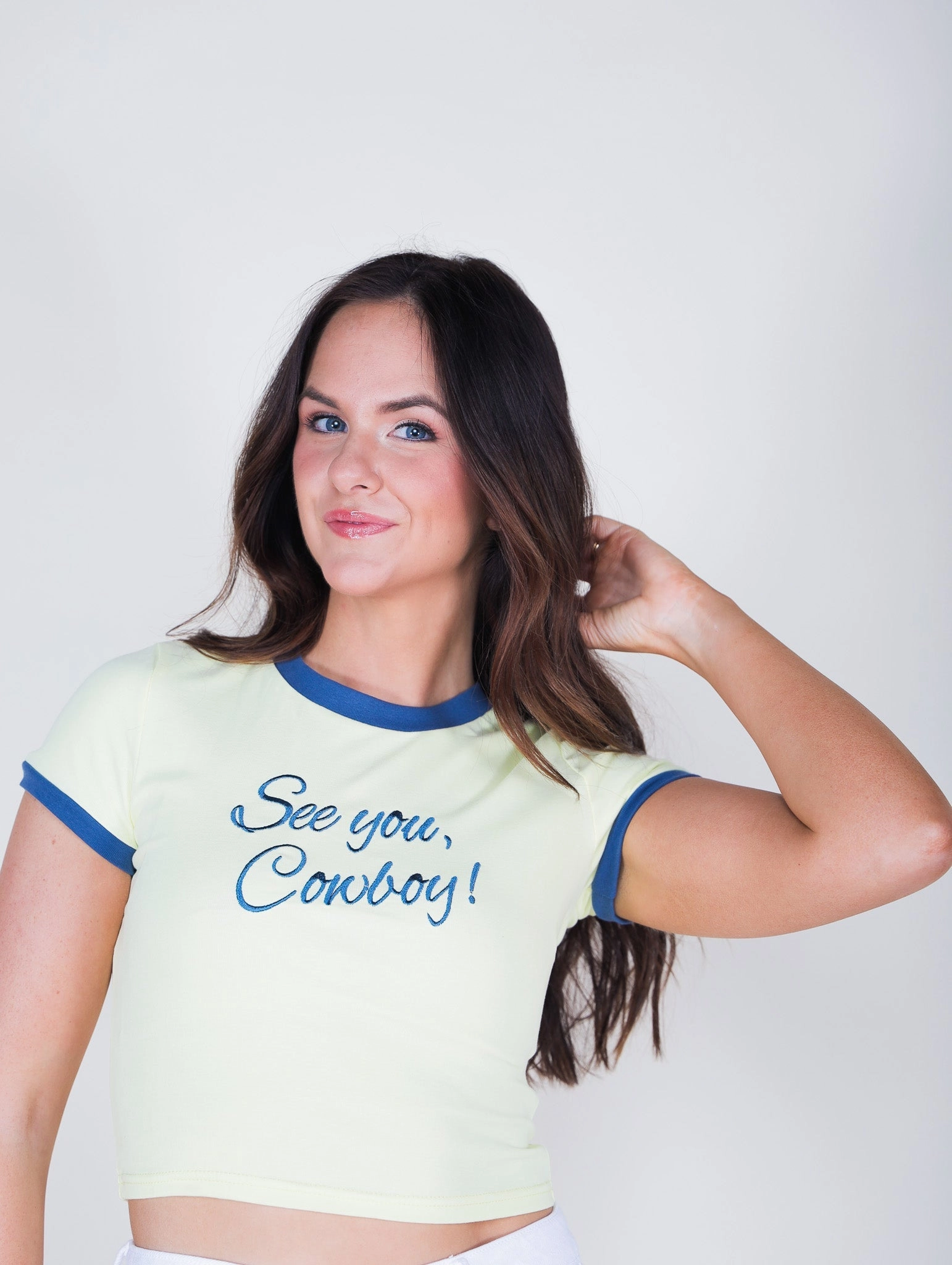 Anti Pilling Finish See You Cowboy Tee