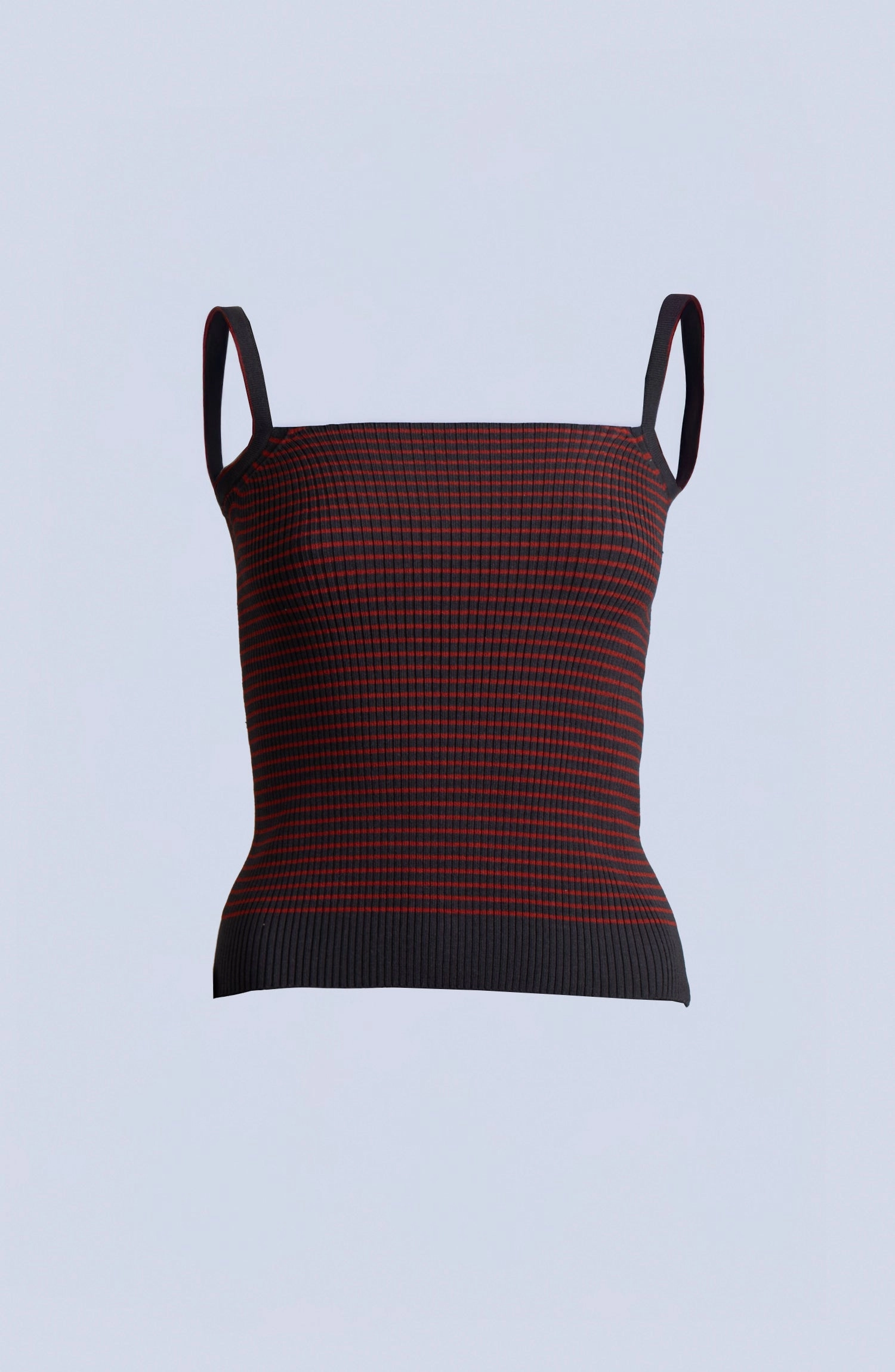 Odor Resistant Knitwear SILK KNIT RIBBED TANK TOP