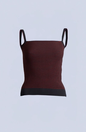 Fit Comfort Wear Thermal Insulation SILK KNIT RIBBED TANK TOP