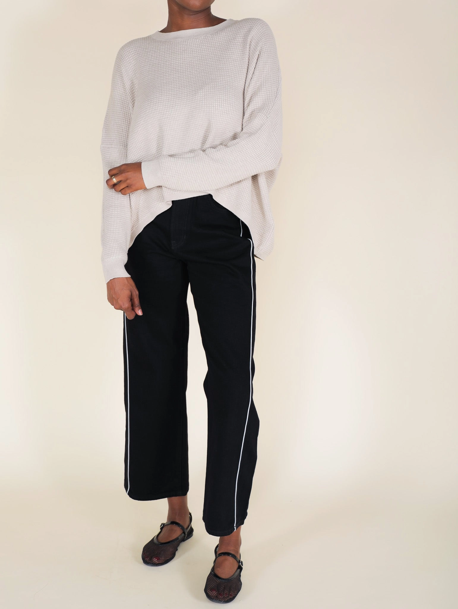 My Own Lane Barrel Jeans Eco Certified Textile Standards