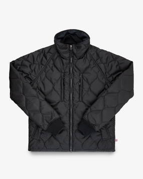 Heavy Silk DurableWeave Primaloft? Quilted Rider??s Jacket - Black