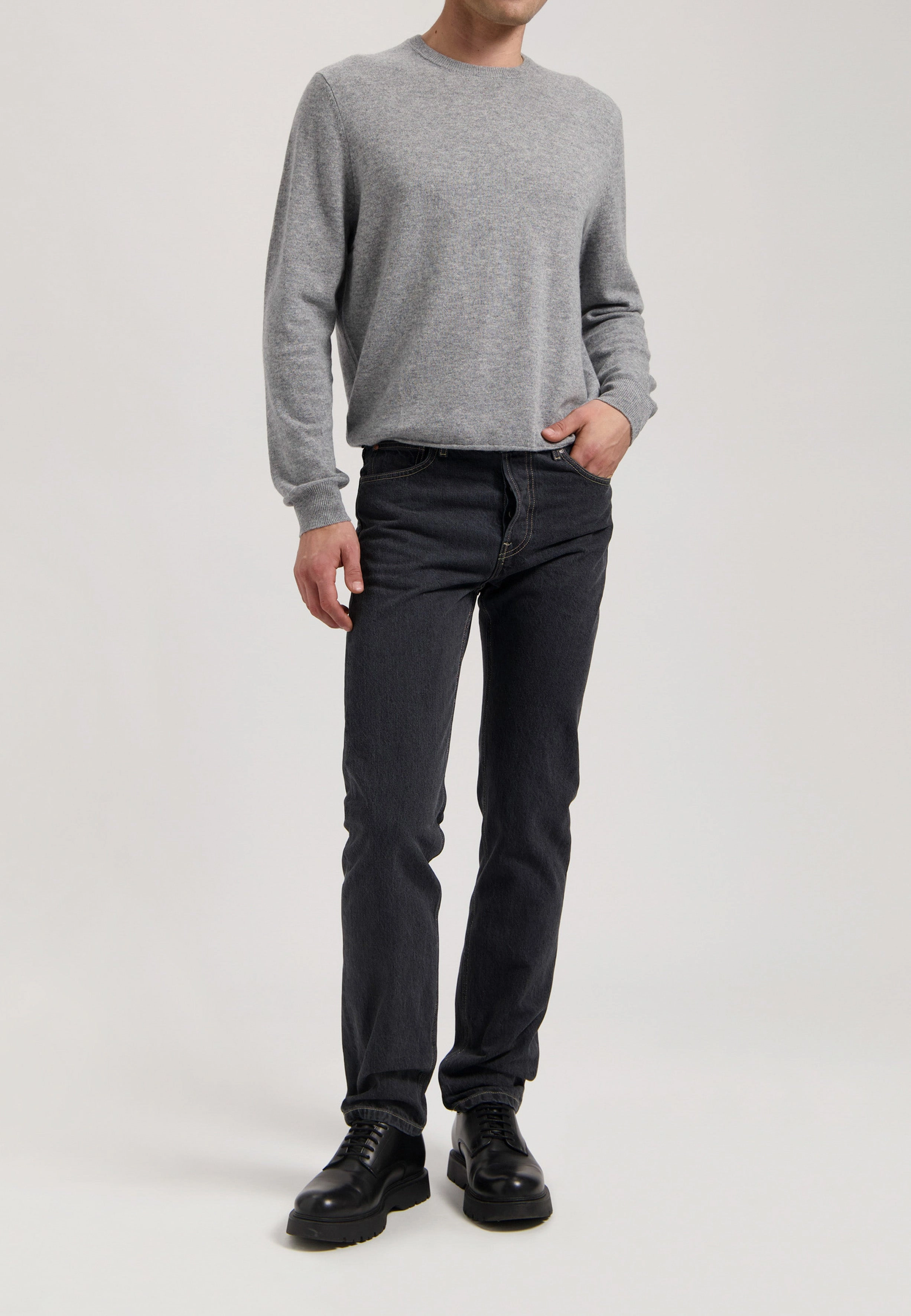 Quick Wear John Mid Straight - Medium Black