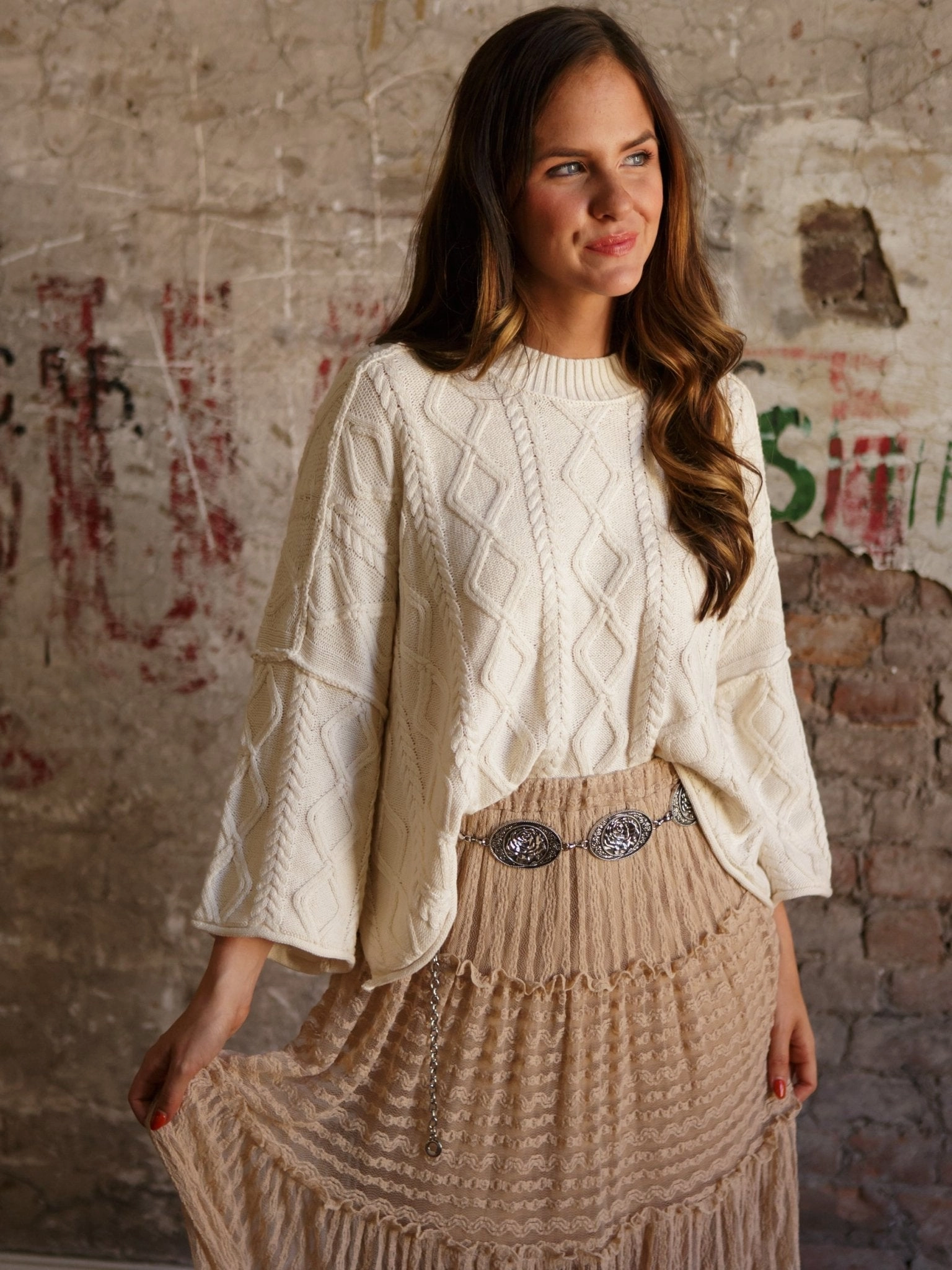 Durable Stitching Perfect Knit Darana Bat Wing Sweater