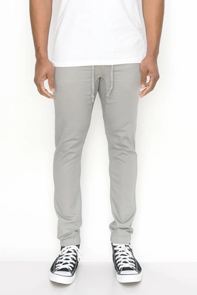 Slant Pocket Joggers Sporty Appeal