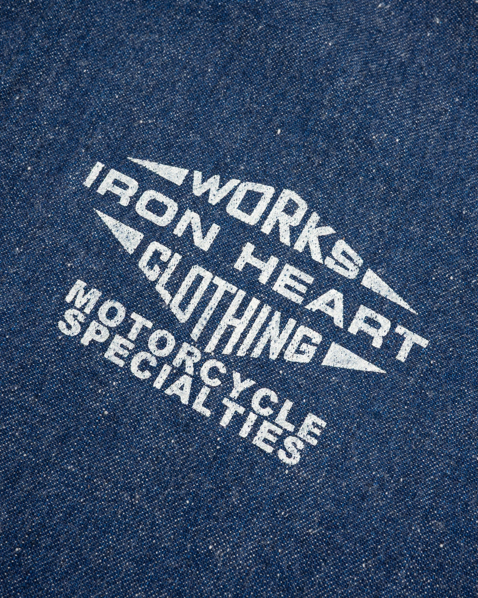 10oz Nep Denim Windbreaker - Indigo Snag Free Zipper Technology Durable Outer Shell