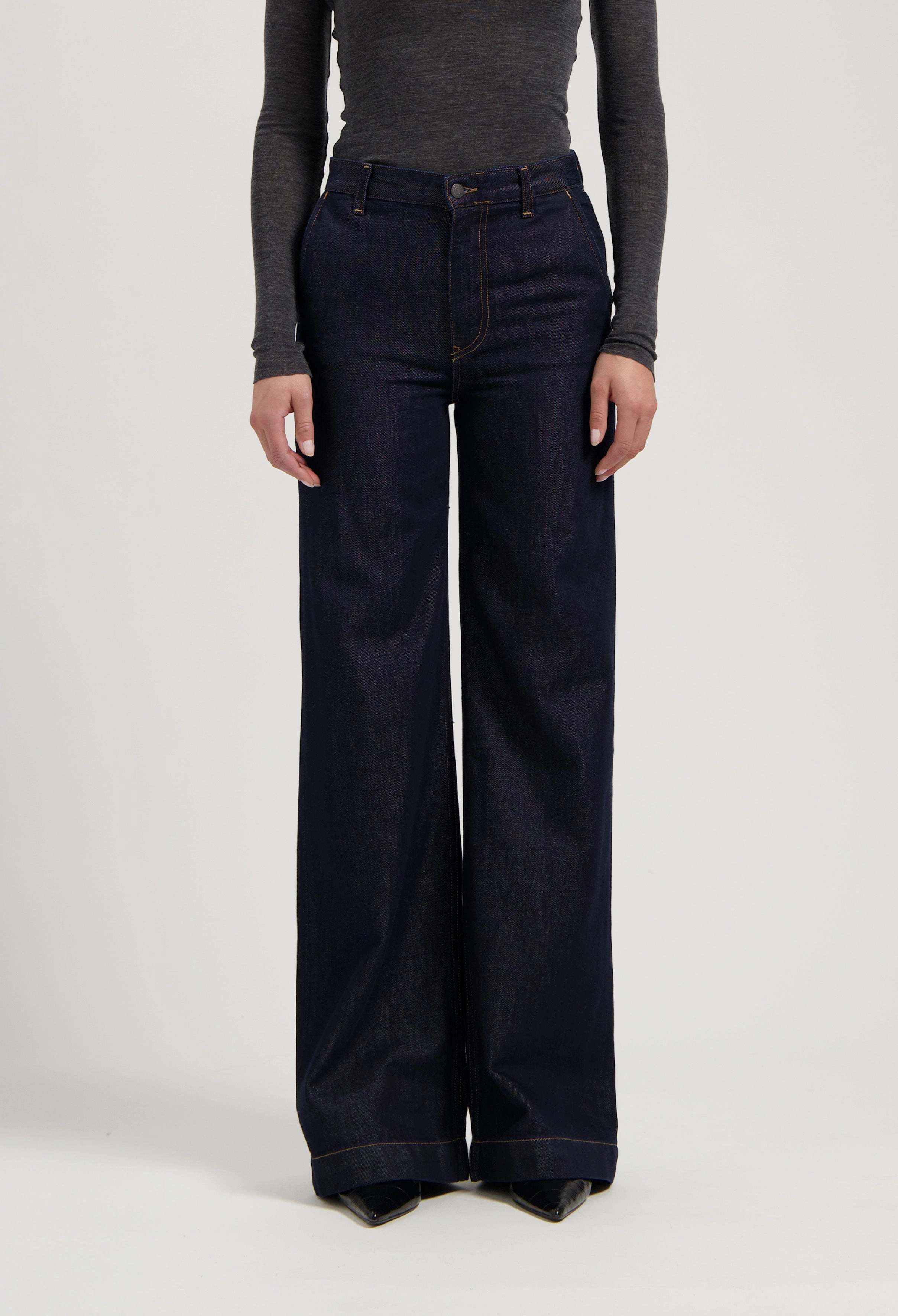 Adjustable drawstring Energy Mood June Mid Loose - Rinse