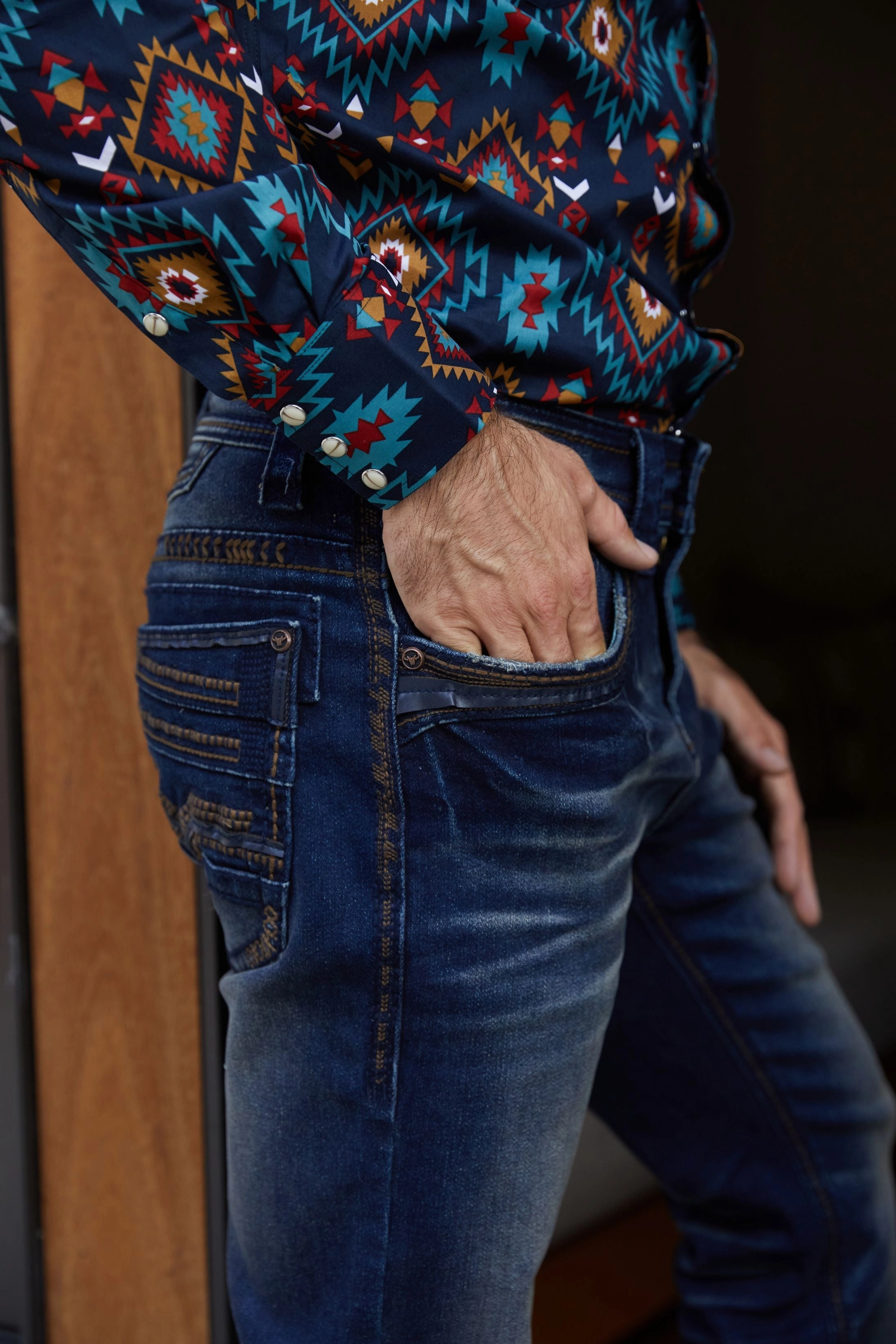 Functional Style Holt Men's Slim Boot Cut Jeans