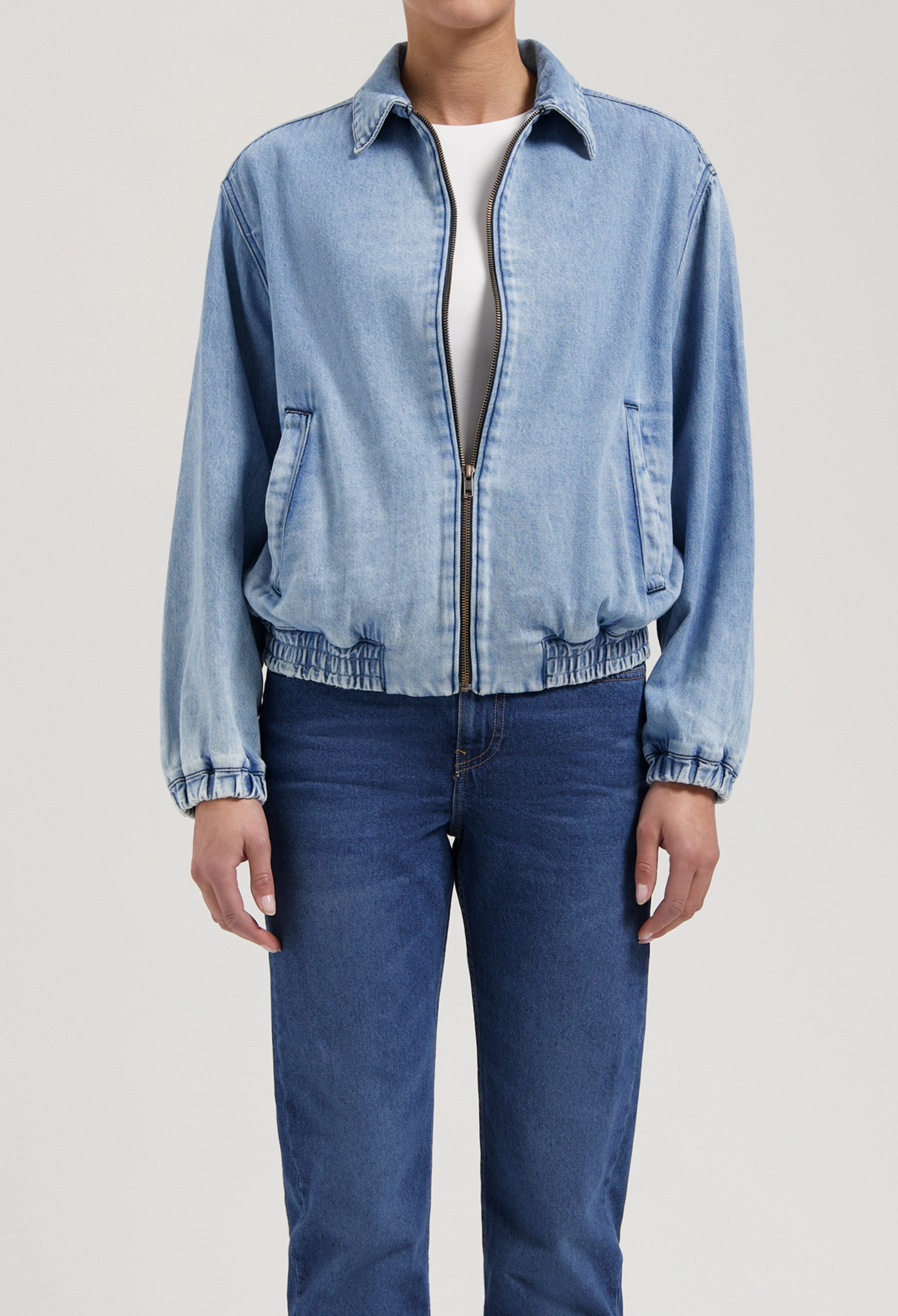 Sue Jacket - Stone Vintage Photo Glam Drive Core