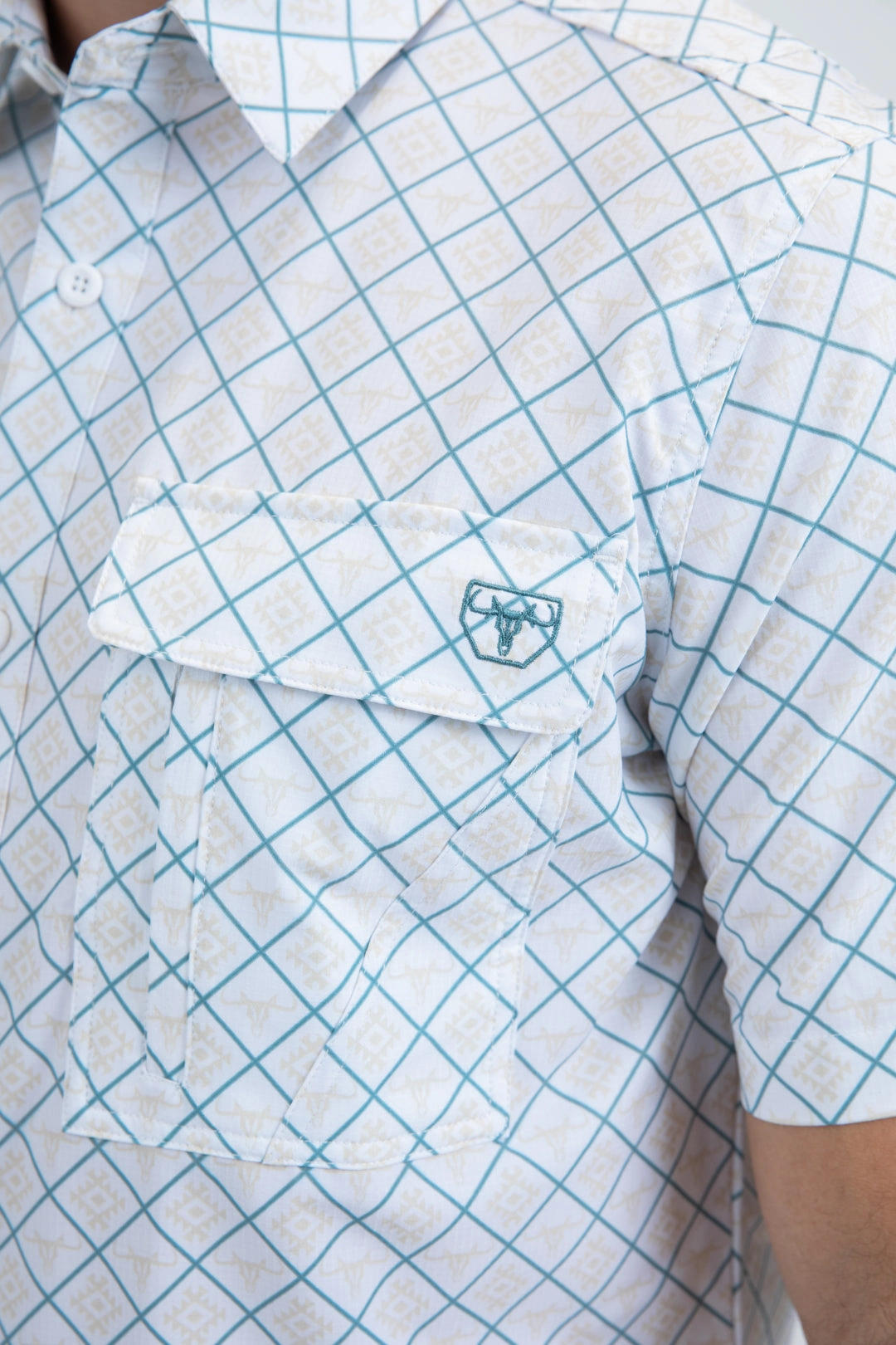 Mens Performance Classic Fit Short Sleeve White Shirt Fashion Statement