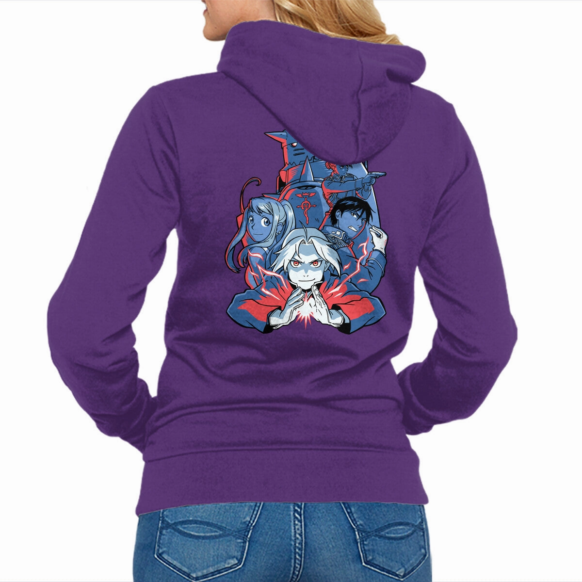Team Fullmetal Hiking Suitable Casual Hoodie Style