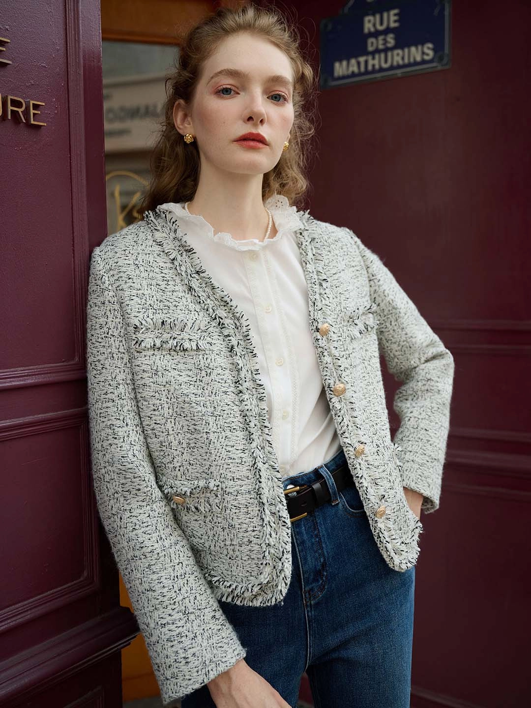 AllDayComfort Formal Wear ??Final Sale??Isabella Elegant V-neck Jacket