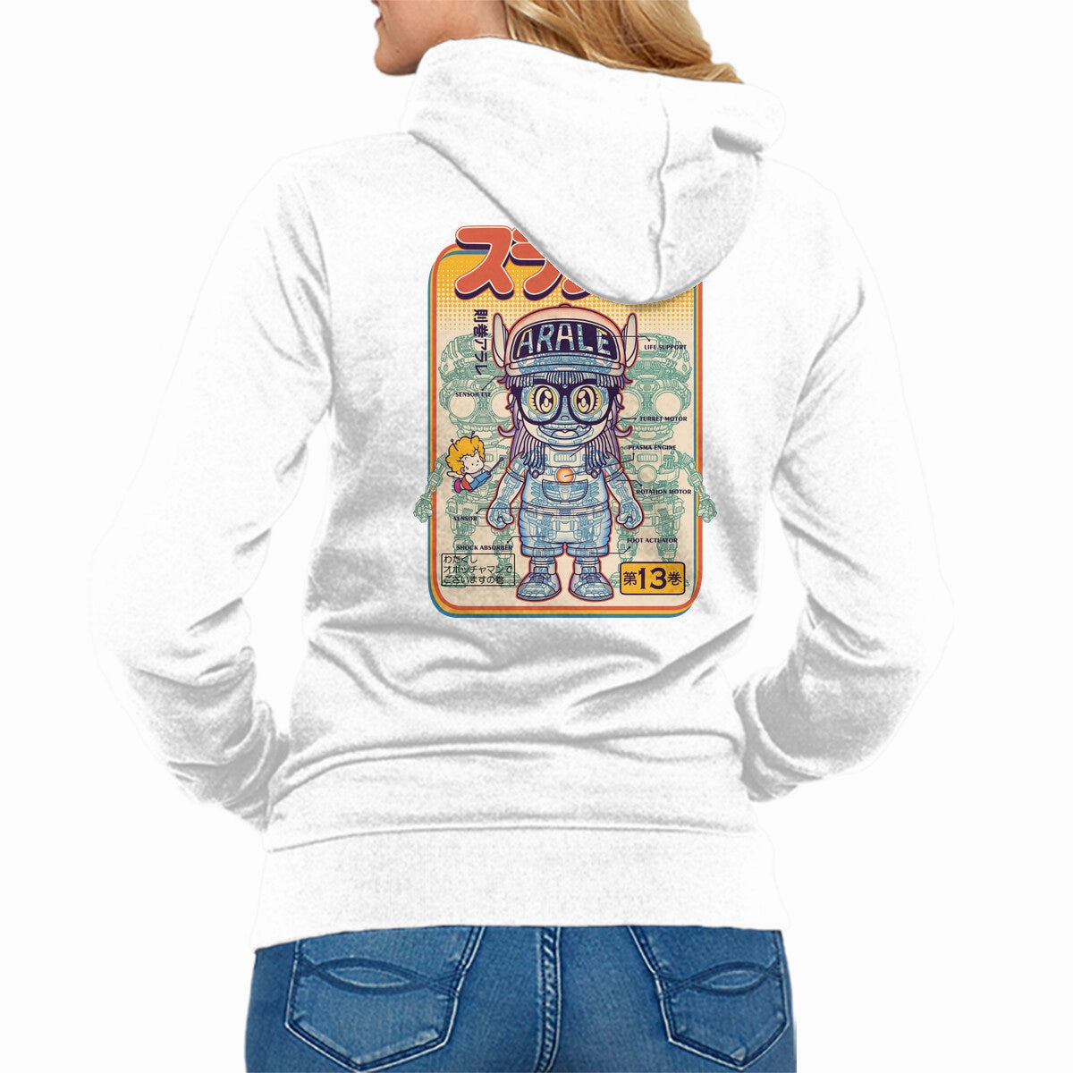 Youth Style V-Neck The Birth Of Arale