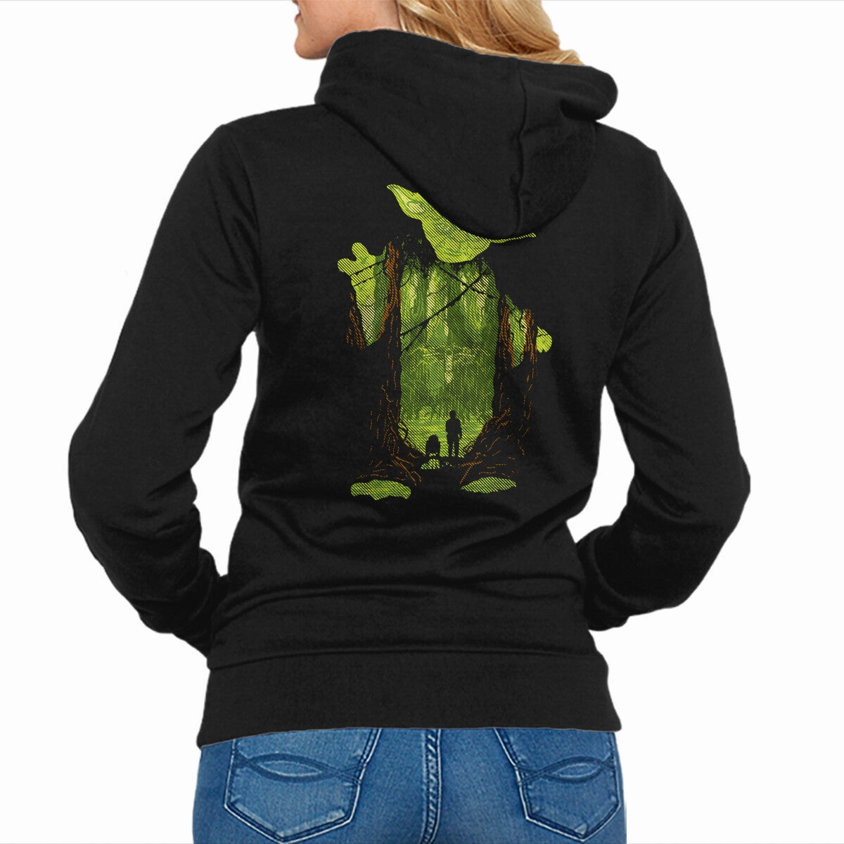 The Jedi Master Stylish Hoodie Bright Hue