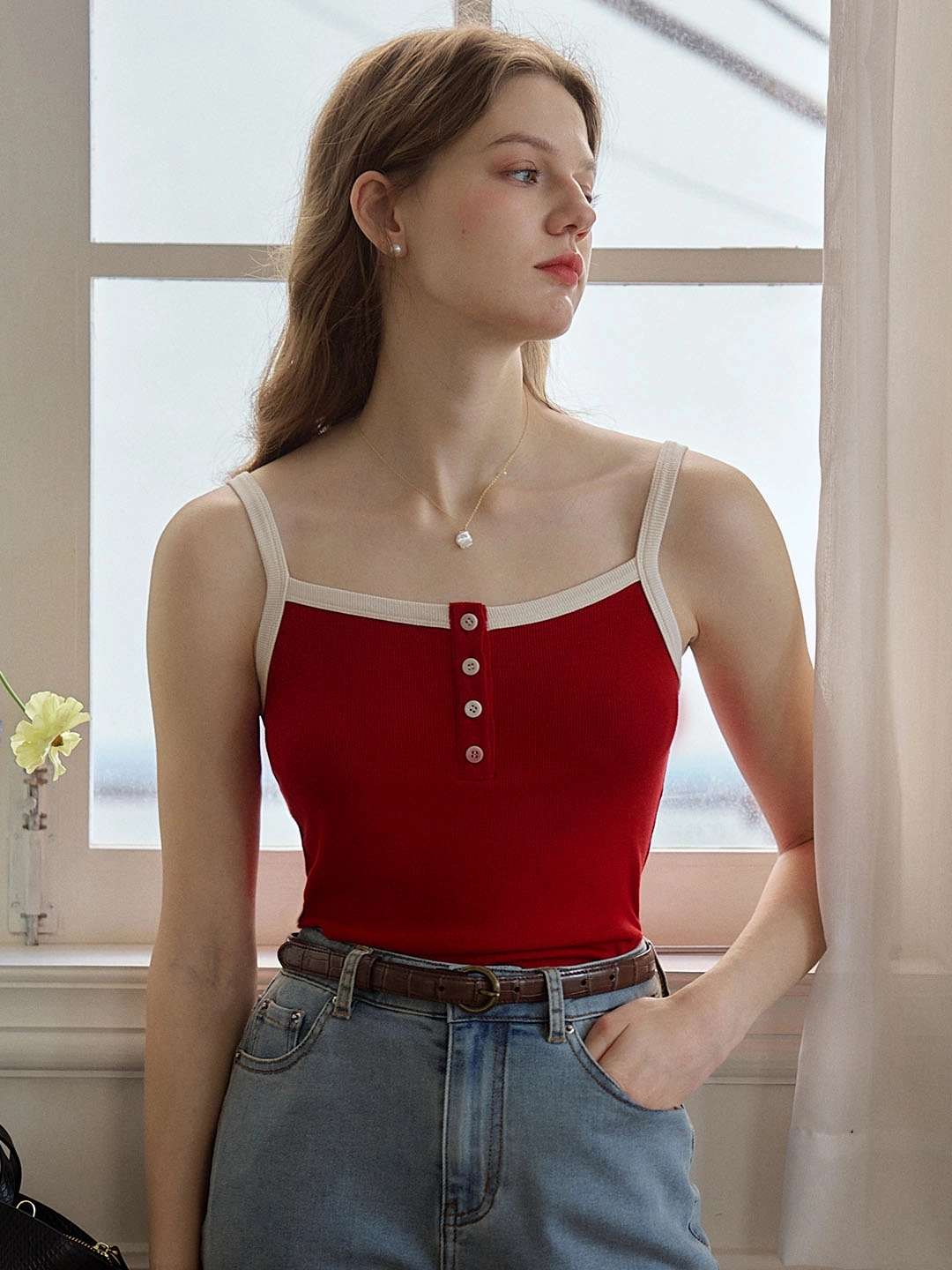 Comfort waistband Amirah Romance Vintage Camisole