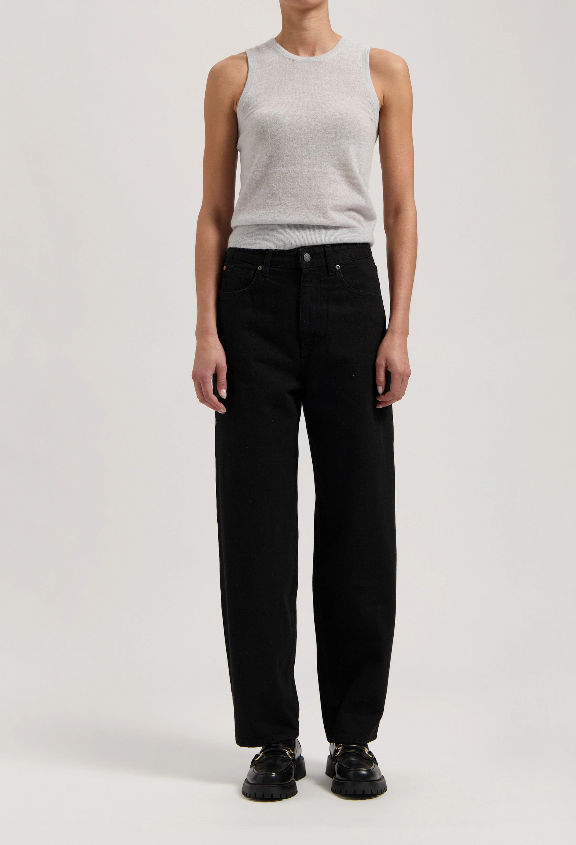 Brooke High Barrel - Nero Nero WaterRepellentCoating