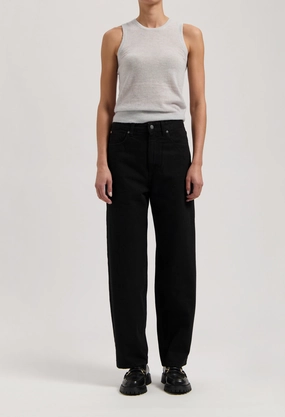 Brooke High Barrel - Nero Nero WaterRepellentCoating