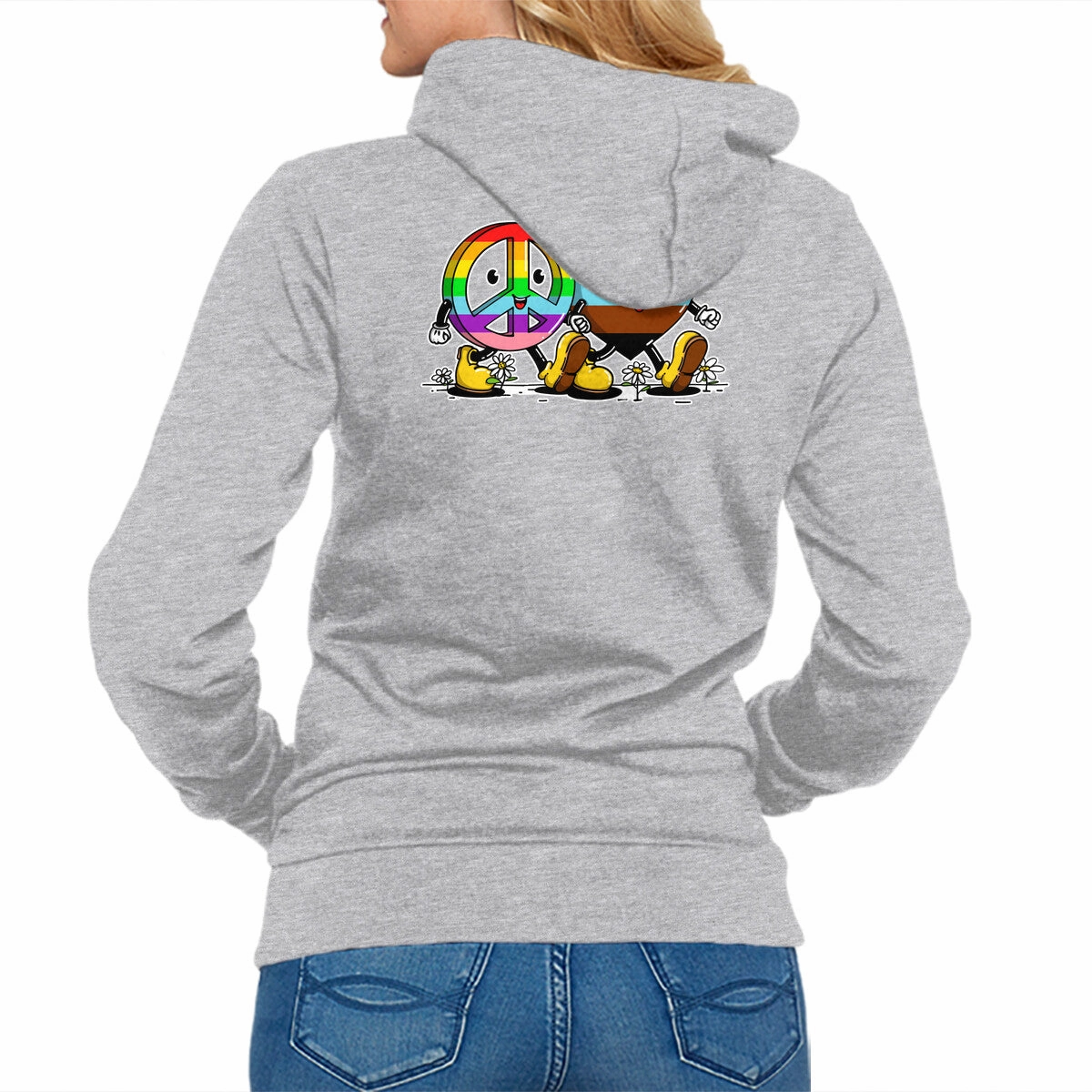 Peace And Love Friends Comfy Apparel