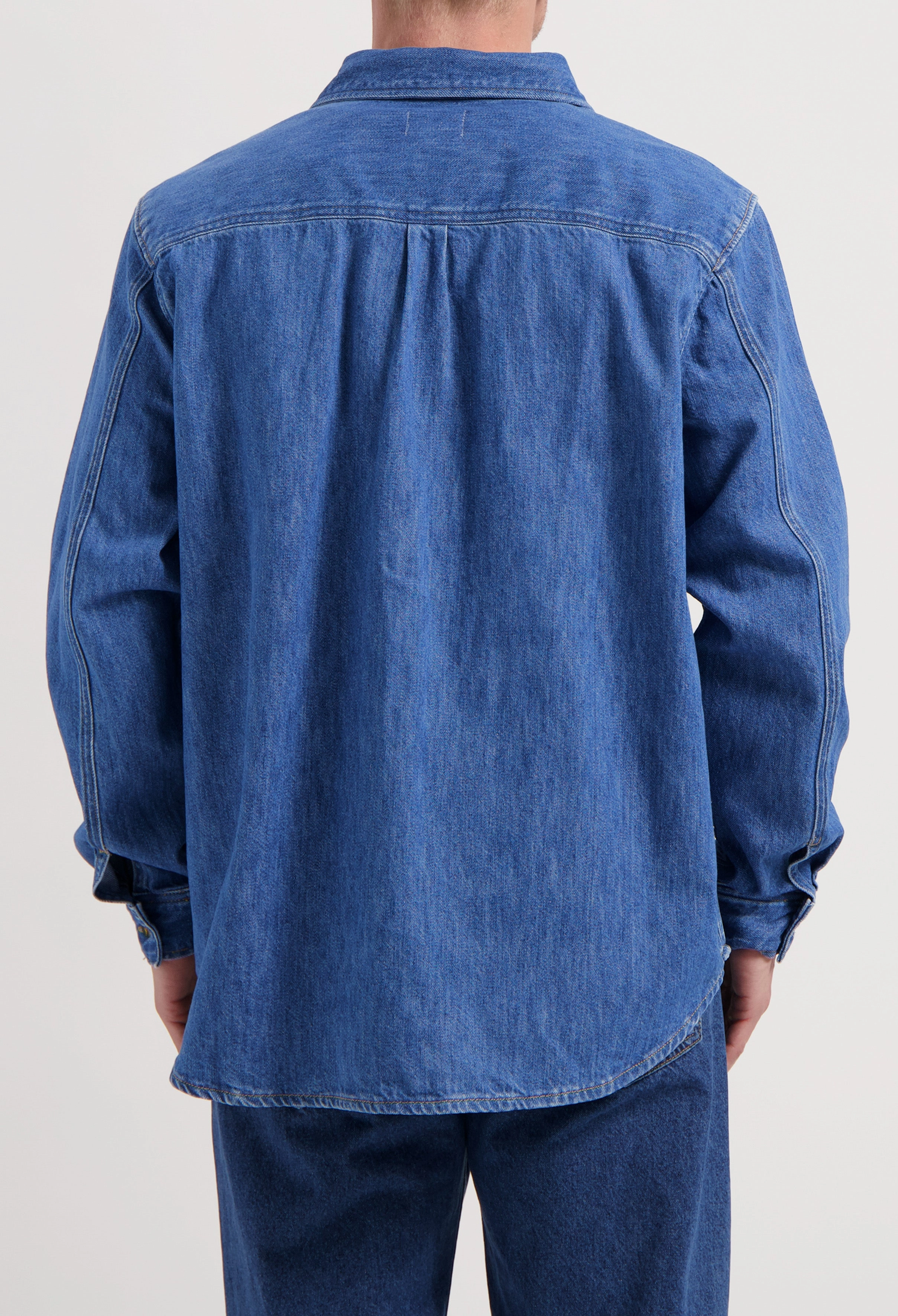 AntiStaticTechnology Chris Denim Shirt - Medium Stone