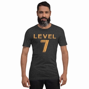 Yellow Metal Scrap Print T-Shirt Legend Fit Minimal Design